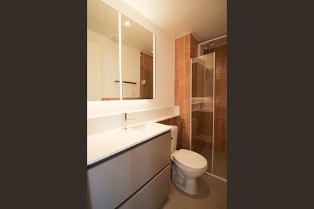 Apartamento à venda com 39m², 1 quarto e 1 vaga Apartamento à venda com 39m², 1 quarto e 1 vagaBanheiro