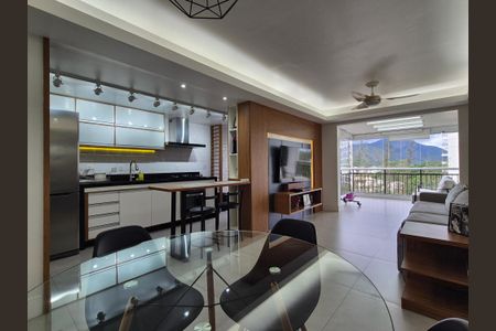 Sala  de apartamento à venda com 3 quartos, 115m² em Recreio dos Bandeirantes, Rio de Janeiro