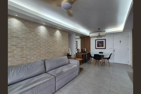 Sala  de apartamento à venda com 3 quartos, 115m² em Recreio dos Bandeirantes, Rio de Janeiro