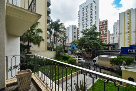varanda Sala de estar de apartamento para alugar com 4 quartos, 280m² em Consolação, São Paulo