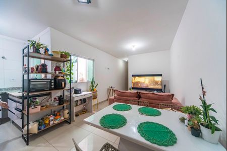 Sala de apartamento à venda com 2 quartos, 102m² em Vila Pires, Santo André