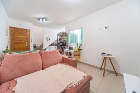 Sala de apartamento à venda com 2 quartos, 102m² em Vila Pires, Santo André