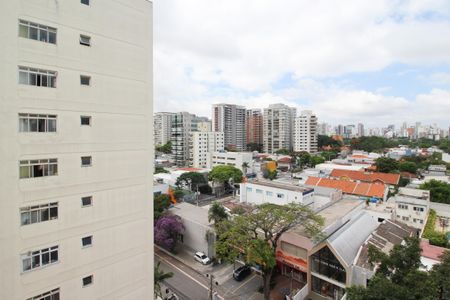 Vista de apartamento à venda com 2 quartos, 49m² em Moema, São Paulo