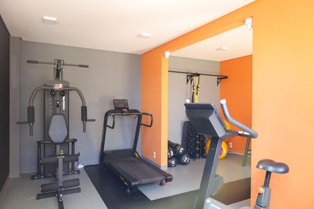 Apartamento para alugar com 35m², 2 quartos e sem vagaÁrea comum - Academia