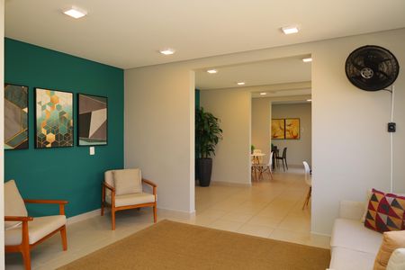 Apartamento para alugar com 35m², 2 quartos e sem vagaÁrea comum - Salão de festas