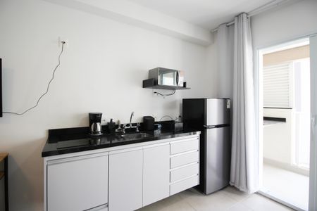 Studio para alugar com 35m², 1 quarto e sem vaga Studio para alugar com 35m², 1 quarto e sem vagaCozinha