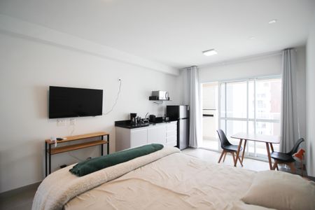 Suíte   de kitnet/studio para alugar com 1 quarto, 35m² em Moema, São Paulo