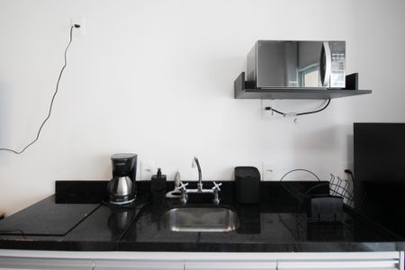 Studio para alugar com 35m², 1 quarto e sem vaga Studio para alugar com 35m², 1 quarto e sem vagaCozinha