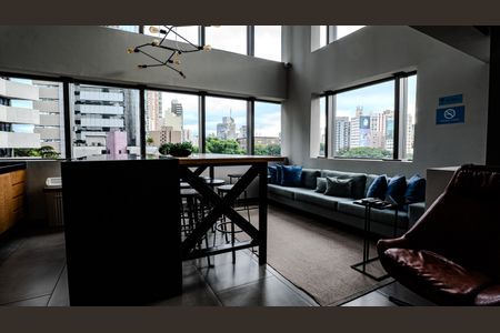 Studio para alugar com 30m², 1 quarto e sem vaga Studio para alugar com 30m², 1 quarto e sem vagaCozinha compartilhada