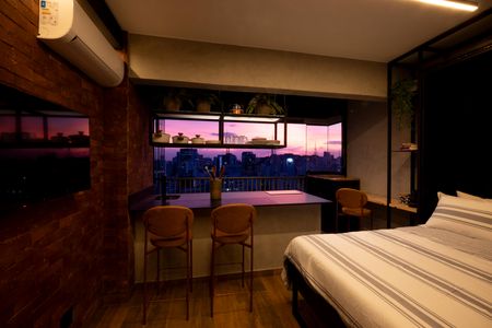 Studio para alugar com 30m², 1 quarto e sem vaga Studio para alugar com 30m², 1 quarto e sem vagaKitnet