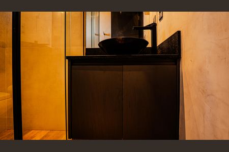 Studio para alugar com 30m², 1 quarto e sem vaga Studio para alugar com 30m², 1 quarto e sem vagaBanheiro