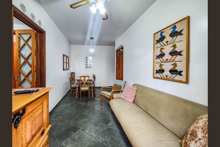 Sala de apartamento para alugar com 2 quartos, 86m² em Boqueirão, Praia Grande