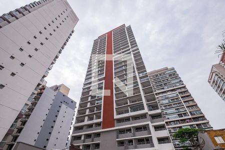 Apartamento para alugar com 37m², 1 quarto e sem vaga Apartamento para alugar com 37m², 1 quarto e sem vagaFachada