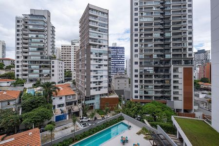 Varanda - Vista de apartamento para alugar com 1 quarto, 37m² em Pompeia, São Paulo
