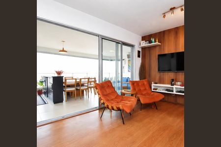 Sala de apartamento à venda com 3 quartos, 122m² em Pinheiros, São Paulo