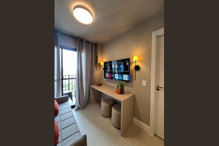 Sala de apartamento para alugar com 1 quarto, 25m² em Vila Olímpia, São Paulo