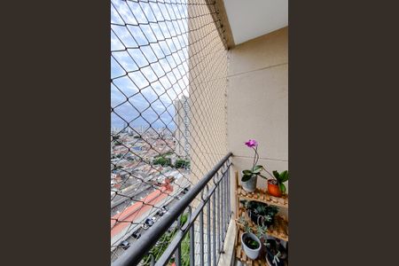 Varanda da Sala de apartamento à venda com 2 quartos, 50m² em Quarta Parada, São Paulo