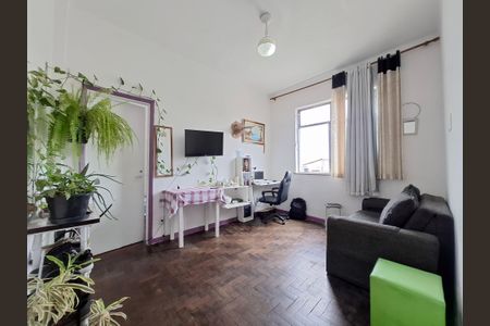 Sala de apartamento à venda com 1 quarto, 33m² em Glória, Rio de Janeiro