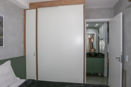 Quarto de apartamento à venda com 1 quarto, 29m² em Barra Funda, São Paulo