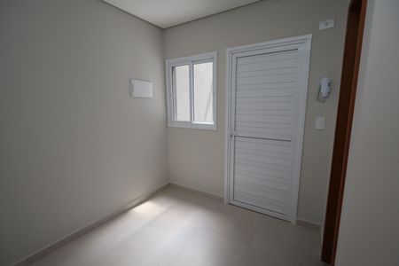 Sala de TV de apartamento para alugar com 1 quarto, 25m² em Vila Curuçá, Santo André