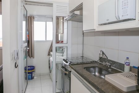 Apartamento para alugar com 33m², 1 quarto e sem vaga Apartamento para alugar com 33m², 1 quarto e sem vagaCozinha e Área de Serviço