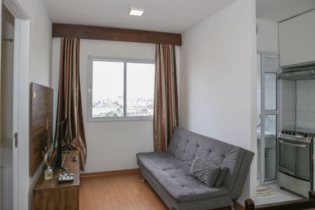 Sala de apartamento para alugar com 1 quarto, 33m² em Barra Funda, São Paulo