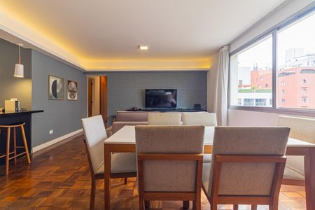 Sala de apartamento para alugar com 3 quartos, 113m² em Cerqueira César, São Paulo