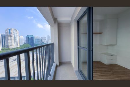 Sacada de kitnet/studio para alugar com 1 quarto, 25m² em Vila Cordeiro, São Paulo