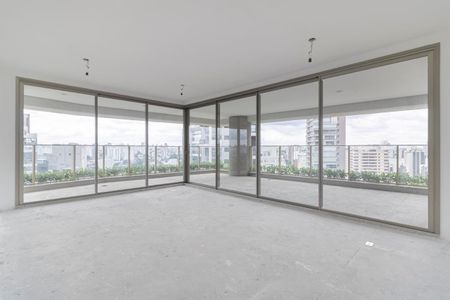Sala de apartamento à venda com 3 quartos, 218m² em Indianópolis, São Paulo