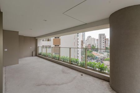 Sacada de apartamento à venda com 3 quartos, 217m² em Indianópolis, São Paulo