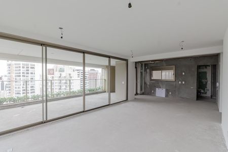 Sala de apartamento à venda com 3 quartos, 219m² em Indianópolis, São Paulo