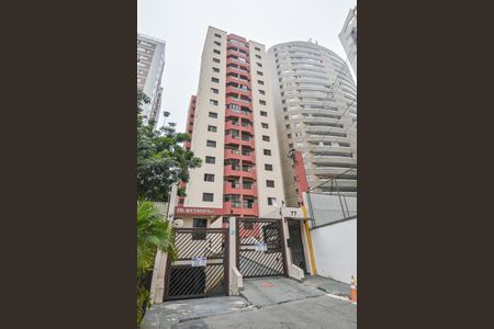 Apartamento para alugar com 94m², 3 quartos e 1 vagaFachada e portaria