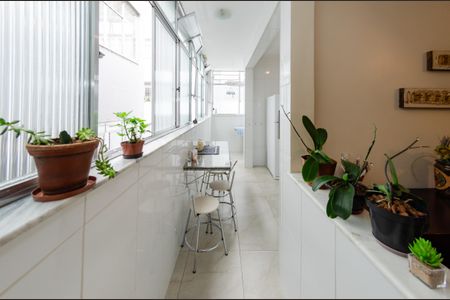 Cozinha de apartamento à venda com 3 quartos, 101m² em Jardim America, Belo Horizonte