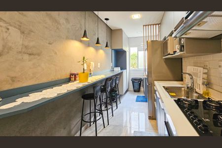 Apartamento à venda com 74m², 2 quartos e 1 vagaCozinha e área de serviço