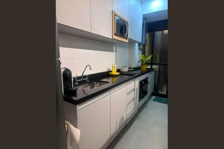 Cozinha de apartamento à venda com 1 quarto, 35m² em Vila Mafra, São Paulo