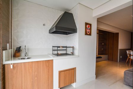 Varanda da Sala de apartamento à venda com 2 quartos, 77m² em Jardim Bela Vista, Santo André