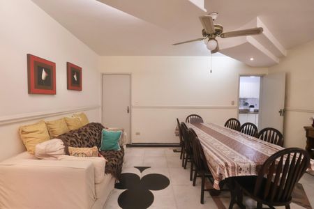 Sala de apartamento para alugar com 4 quartos, 120m² em Centro, Guarujá