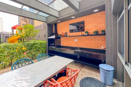 Apartamento para alugar com 28m², 1 quarto e 1 vagaChurrasqueiras