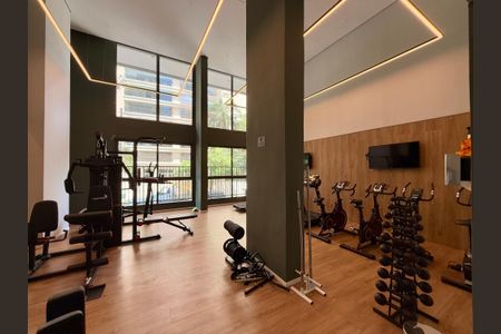 Studio para alugar com 26m², 0 quarto e sem vagaAcademia