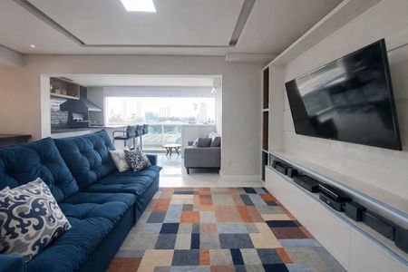 Sala de apartamento à venda com 3 quartos, 125m² em Industrial Autonomistas, Osasco