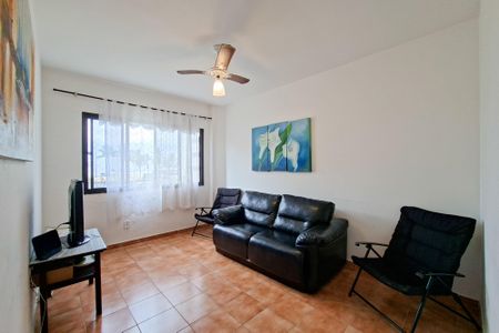 Sala de apartamento para alugar com 1 quarto, 52m² em Guilhermina, Praia Grande