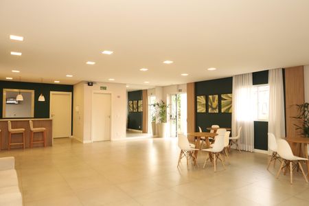 Apartamento à venda com 38m², 1 quarto e sem vagaÁrea comum - Salão de festas