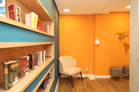 Apartamento à venda com 38m², 1 quarto e sem vagaÁrea comum - Espaço de estudos