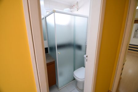 Banheiro de apartamento para alugar com 1 quarto, 60m² em Cambuí, Campinas