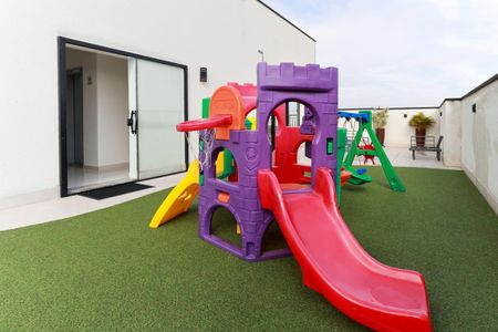 Área comum - Playground de apartamento para alugar com 1 quarto, 33m² em Vila Dom Pedro Ii, São Paulo