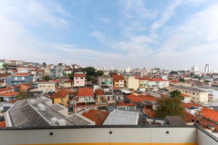 Vista da sacada da suíte de apartamento para alugar com 1 quarto, 33m² em Vila Dom Pedro Ii, São Paulo