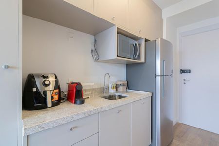 Studio para alugar com 27m², 1 quarto e sem vagaCozinha