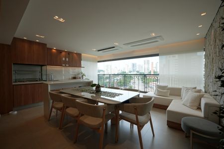 Apartamento à venda com 147m², 2 quartos e 2 vagasVaranda gourmet