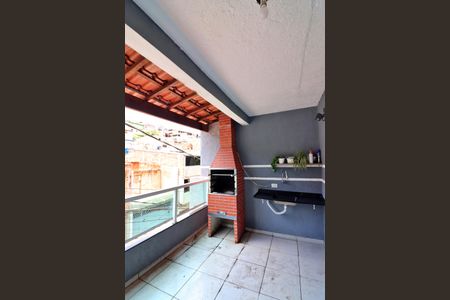 Varanda gourmet de casa para alugar com 2 quartos, 120m² em Parque Ideal, São Bernardo do Campo