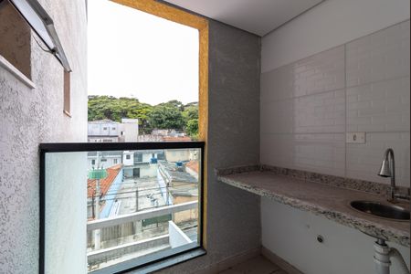 Apartamento para alugar com 28m², 1 quarto e sem vagaVaranda